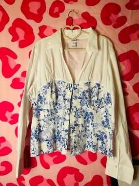 Madrag Floral Corset Top